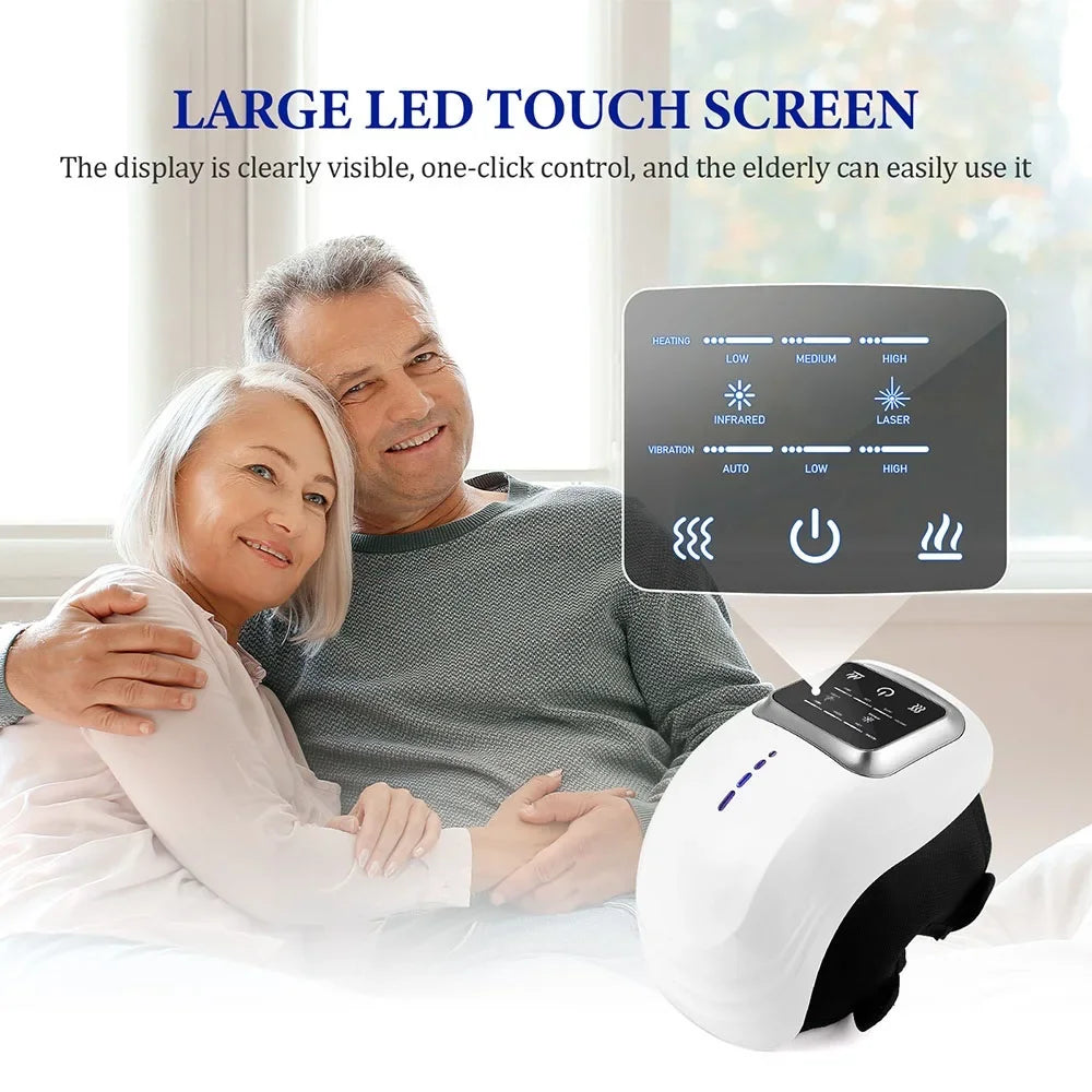Smart Knee Massager Vibration Air Pressure Knee Massage Machine Electric Elbow Shoulder Knee Masajeador