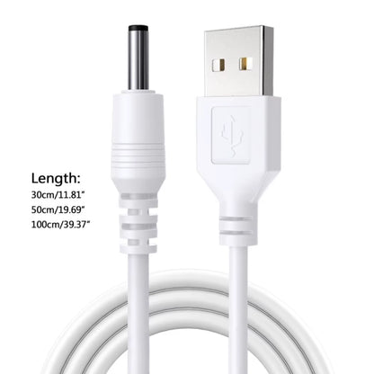 USB to DC 3.5Mm Power Cable Jack Connector 5V Charger Power Cable 3.5*1.35Mm Universal for HUB Mini Fan Router Speaker MP3/MP4