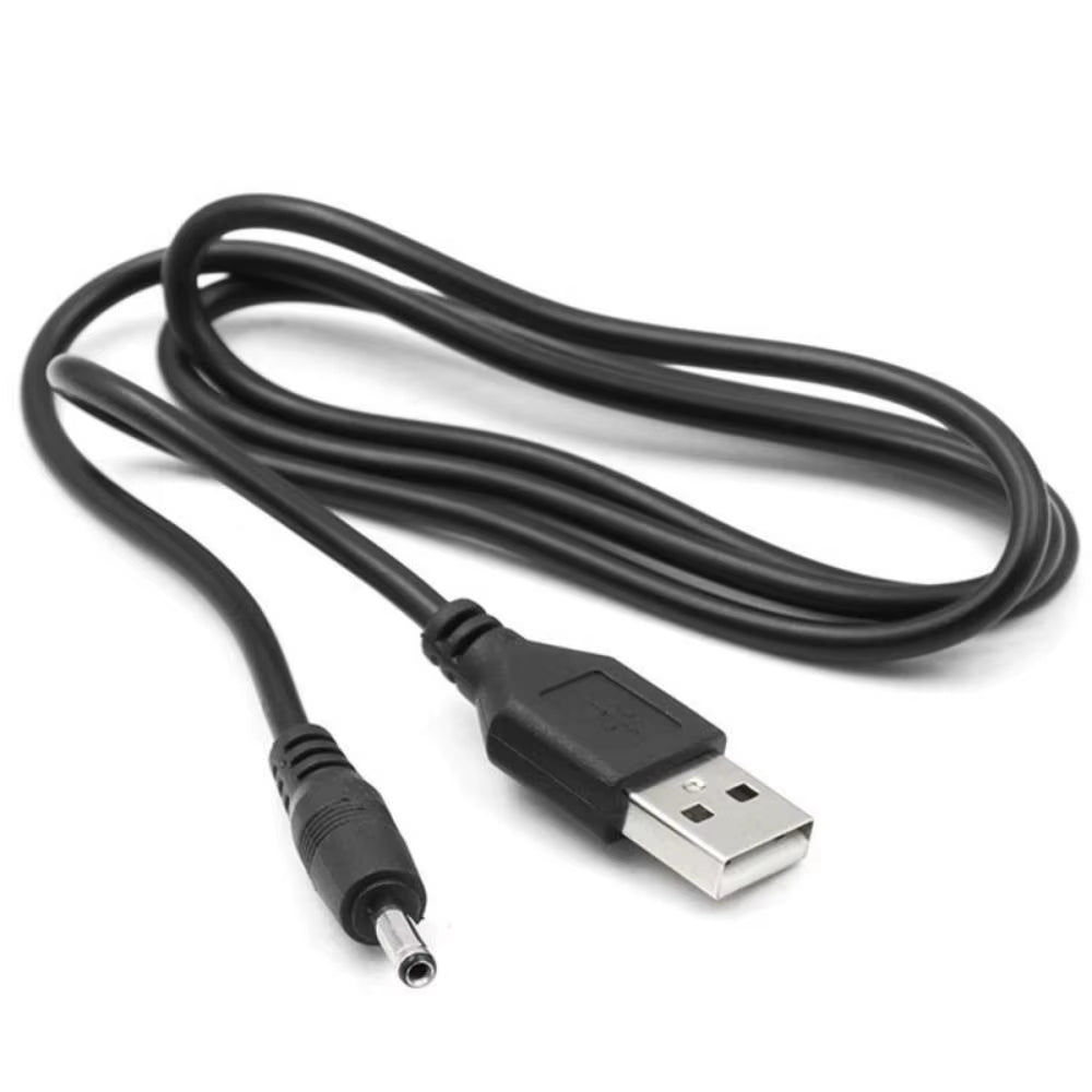 USB to DC 3.5Mm Power Cable Jack Connector 5V Charger Power Cable 3.5*1.35Mm Universal for HUB Mini Fan Router Speaker MP3/MP4