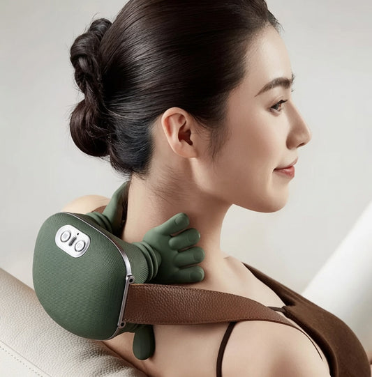 Masajeador Cervical 4D Bionic – Chal de Masaje para Cuello, Hombros y Trapecio