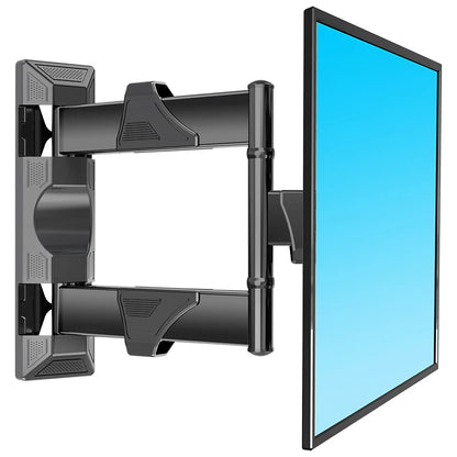 New NB P4 Full Motion 32-55 Inch TV Wall Mount Flat Panel LED LCD Display Mount Bracket MAX.VESA 400X400Mm Load 27.2Kgs